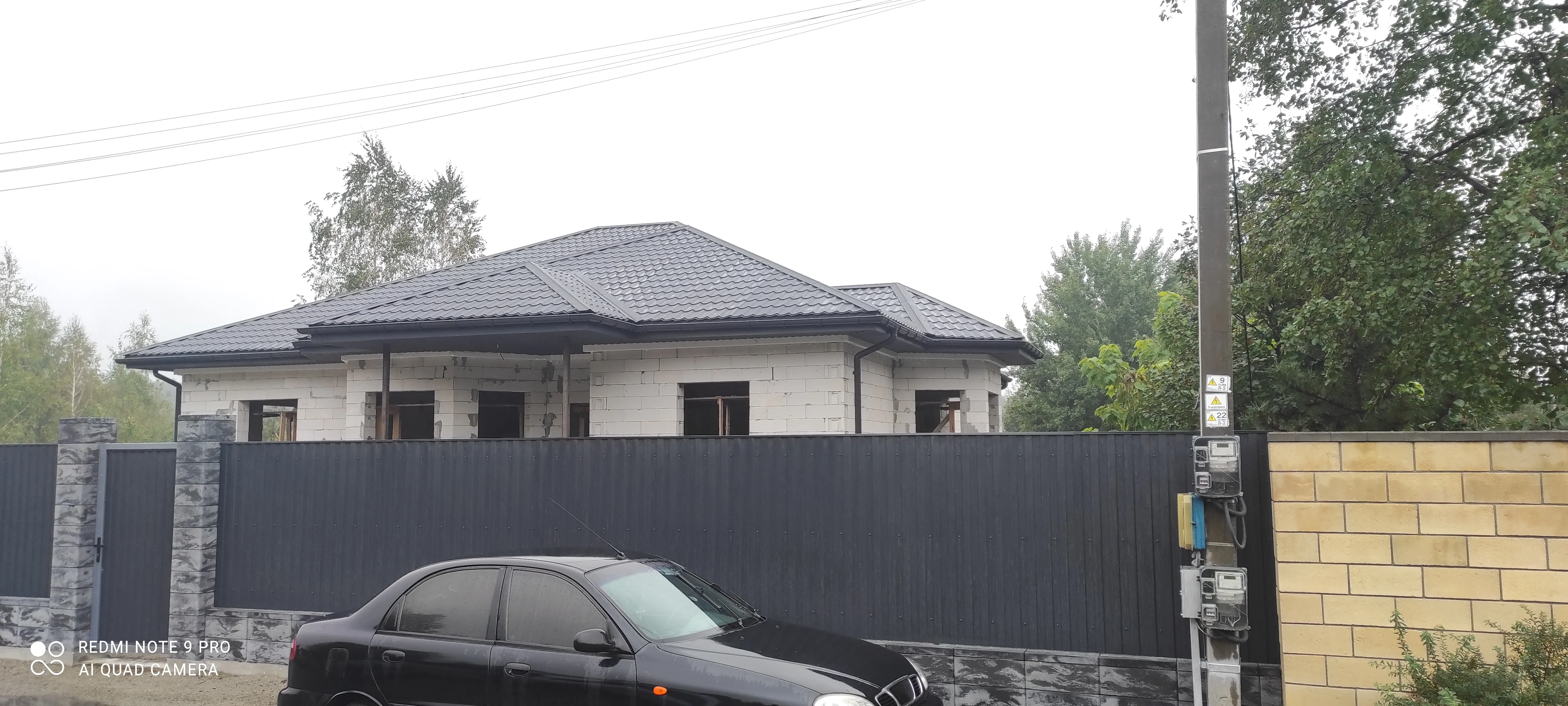 Покрівельні роботи, Бородянка